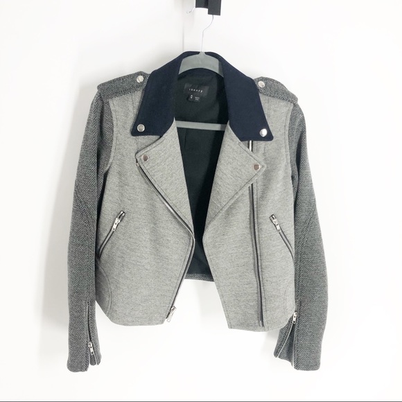 Theory Adashi K Moto Wool Blend Jacket M - Picture 6 of 9